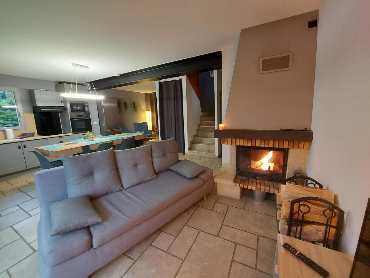 Entre Lac Et Montagne, Chaleureuse Maison 3 Pieces Avec Tres Belle Vue Lac D'Annecy. Terrasse, Jardin, Parking, Cheminee, Barbecue …. Saint-Jorioz ภายนอก รูปภาพ